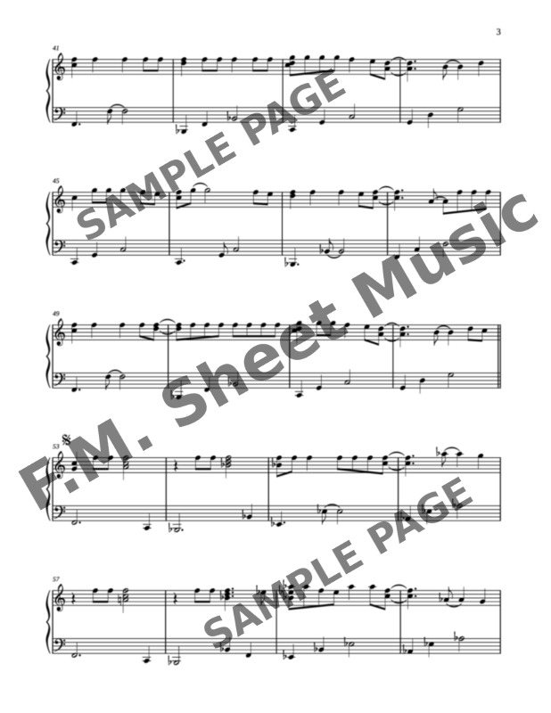 The Safety Dance (Intermediate Piano) By Men Without Hats F.M. Sheet